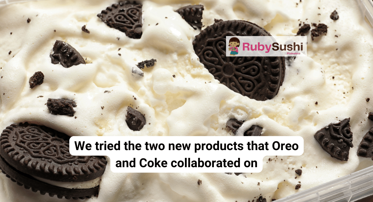 We tried the two new products that Oreo and Coke collaborated on