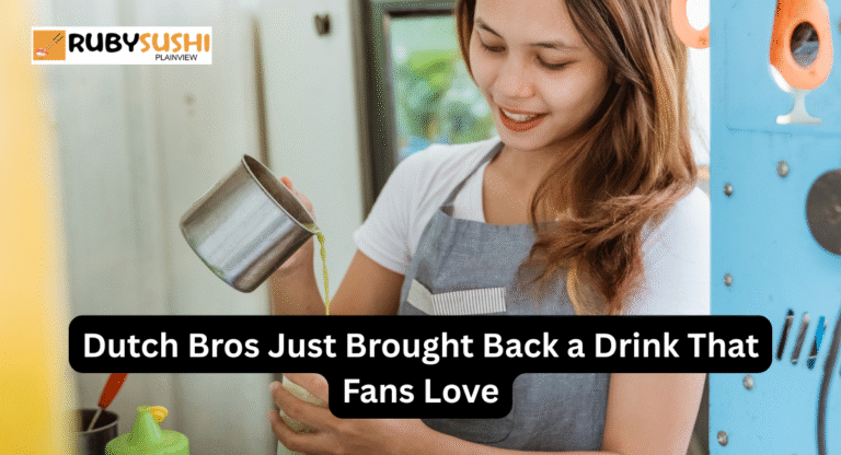 Dutch Bros Just Brought Back a Drink That Fans Love