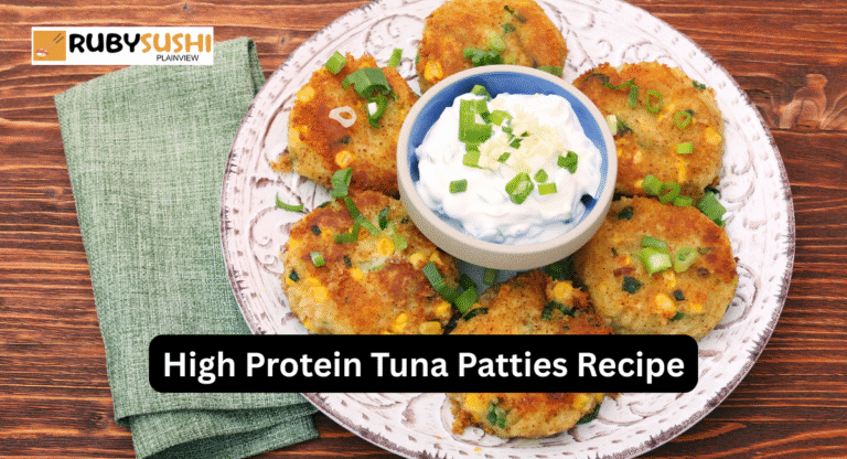 High Protein Tuna Patties Recipe