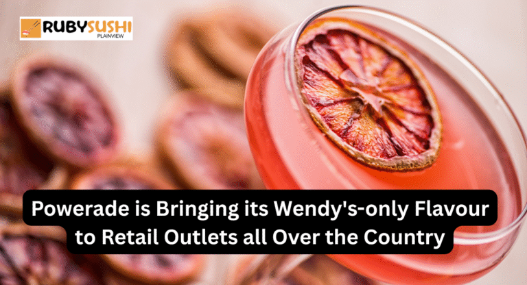 Powerade is Bringing its Wendy's-only Flavour to Retail Outlets all Over the Country