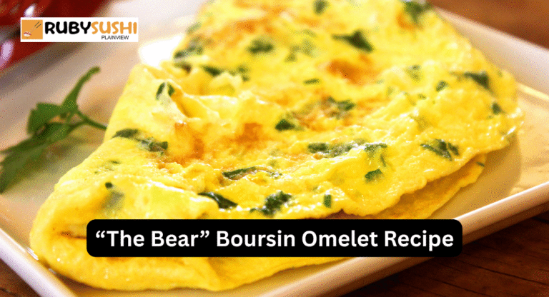 “The Bear” Boursin Omelet Recipe